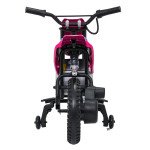 Elektrická motorka HONDA CFR450R - ružová